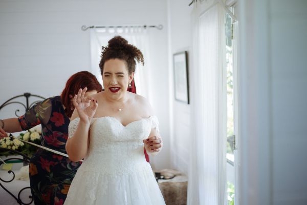 Aroya and Jack's wedding day in Narbethong, frame 043