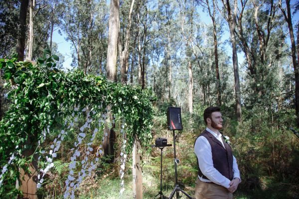 Wedding photograph 075 from Aroya and Jack's day at Narbethong Community Hall