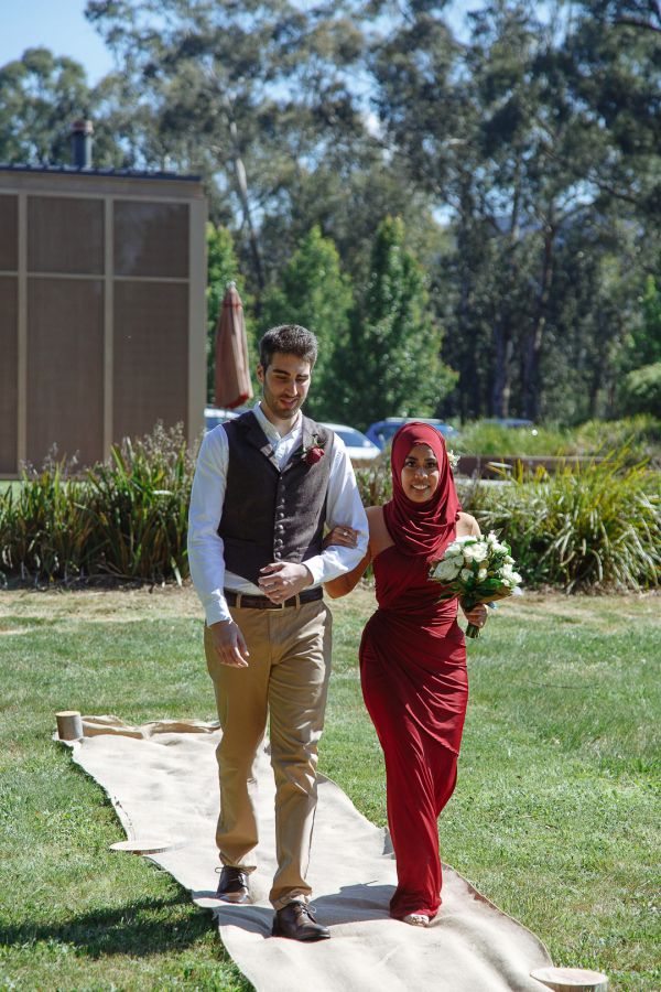 Narbethong Community Hall wedding, Aroya and Jack, frame 083