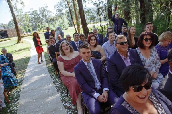 Wedding photograph 096 from Aroya and Jack's day at Narbethong Community Hall