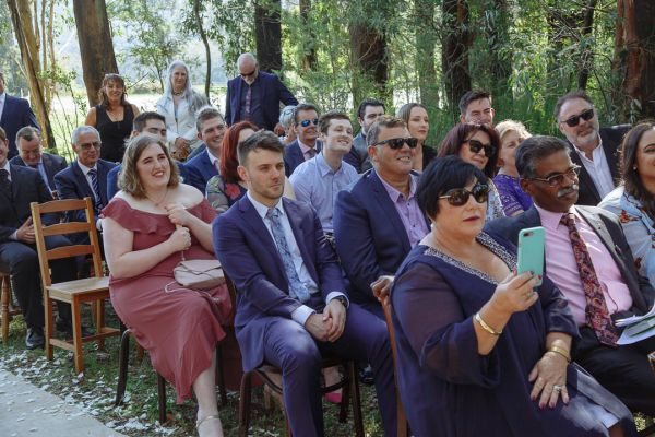 Narbethong Community Hall wedding, Aroya and Jack, frame 113