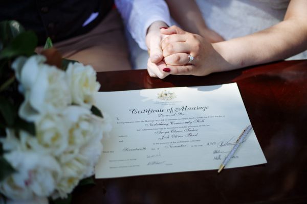 Narbethong Community Hall wedding, Aroya and Jack, frame 140