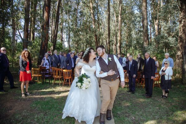 Narbethong Community Hall wedding, Aroya and Jack, frame 149