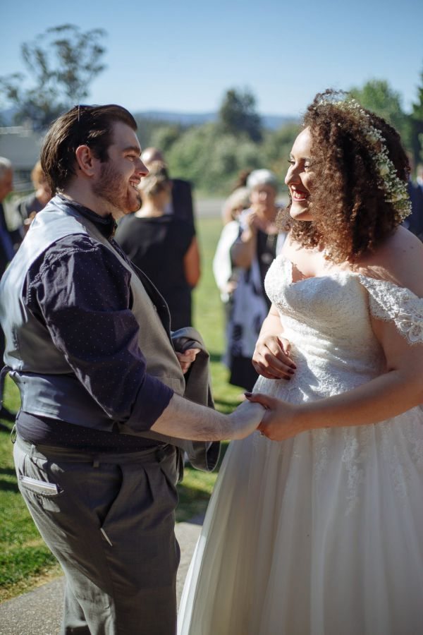 Aroya and Jack's wedding day in Narbethong, frame 172