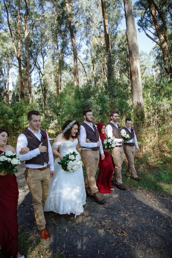 Narbethong Community Hall wedding, Aroya and Jack, frame 200