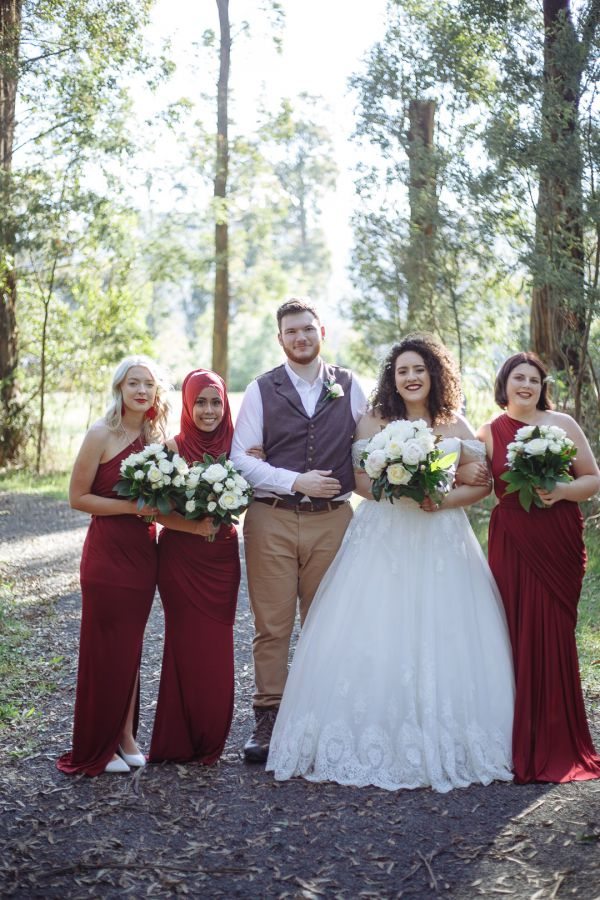 Narbethong Community Hall wedding, Aroya and Jack, frame 203
