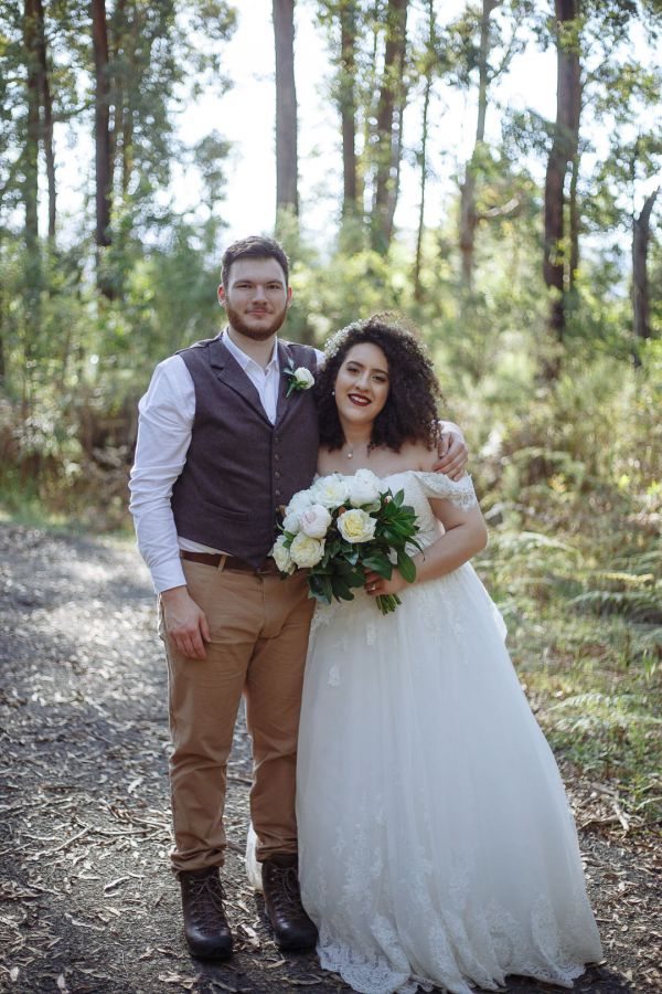 Aroya and Jack's wedding day in Narbethong, frame 214