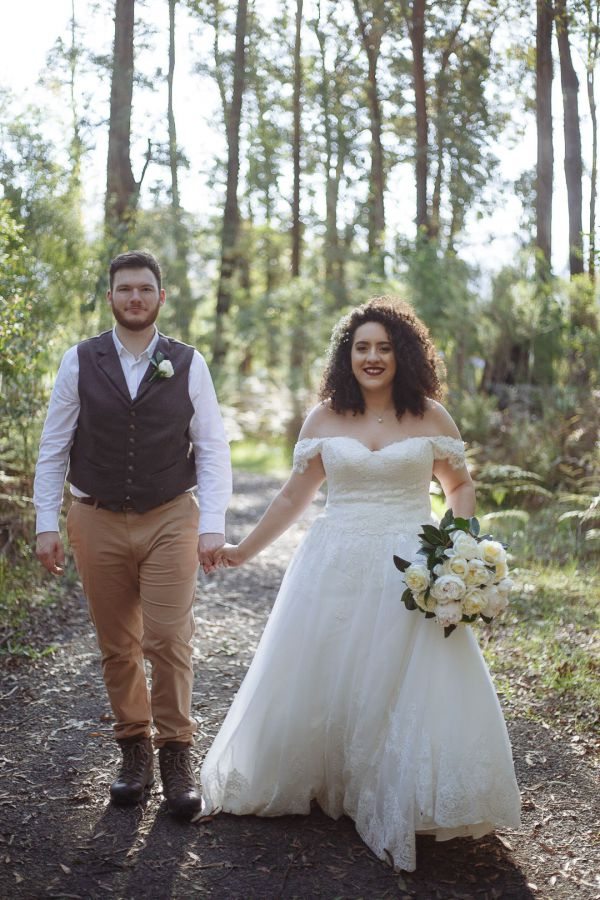 Narbethong Community Hall wedding, Aroya and Jack, frame 215