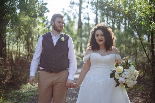 Aroya and Jack's wedding day in Narbethong, frame 217