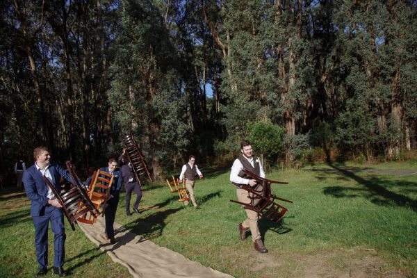 Narbethong Community Hall wedding, Aroya and Jack, frame 239