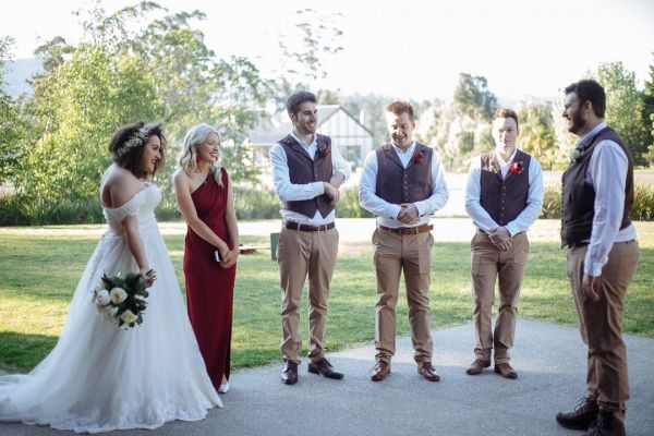 Aroya and Jack's wedding day in Narbethong, frame 244