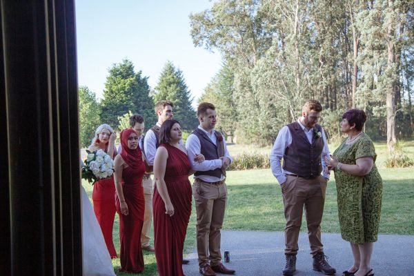 Narbethong Community Hall wedding, Aroya and Jack, frame 245