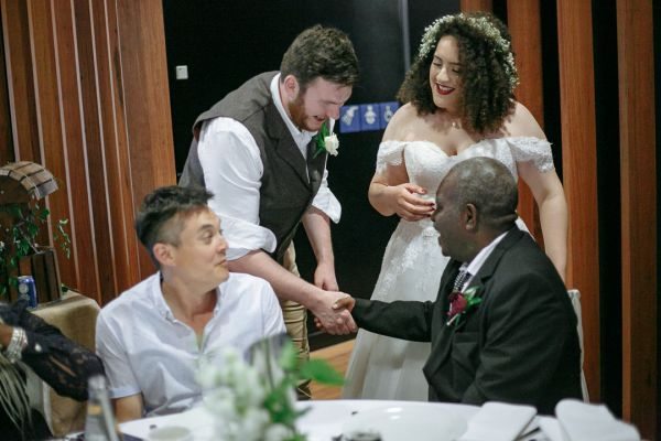 Narbethong Community Hall wedding, Aroya and Jack, frame 311