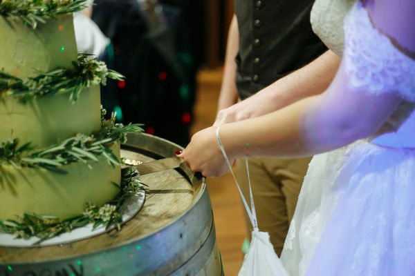 Aroya and Jack's wedding day in Narbethong, frame 397