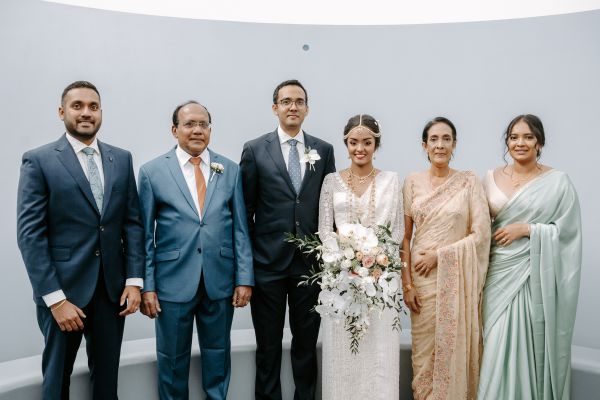Wedding photograph 009 from Sanduni and Theshan's day at National Gallery of Australia