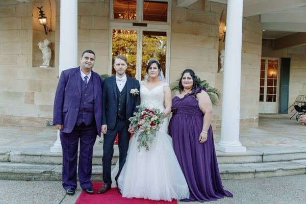 Rebecca and Axel's wedding day in Oatlands, frame 139