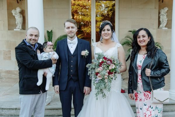 Rebecca and Axel's wedding day in Oatlands, frame 148
