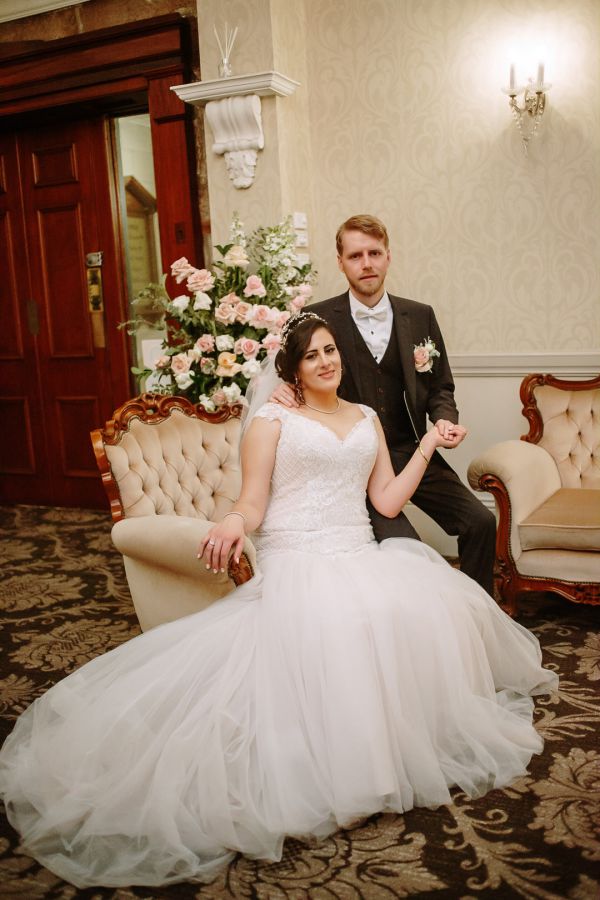 Oatlands House wedding, Rebecca and Axel, frame 341