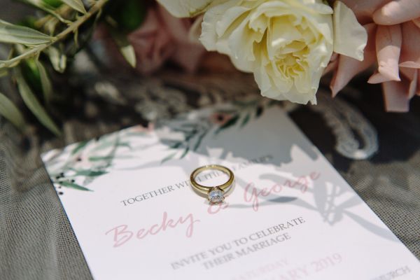 The couple's wedding day in Barton, frame 004