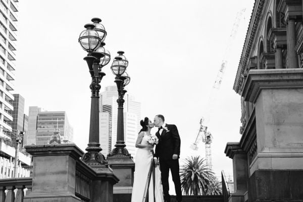 Greg and Pat's wedding day in Melbourne, frame 010
