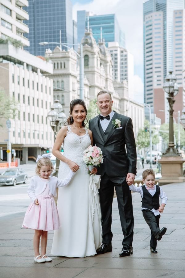 Greg and Pat's wedding day in Melbourne, frame 016