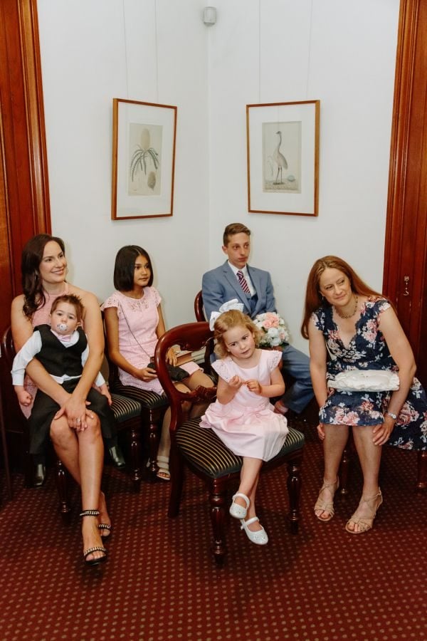 Greg and Pat's wedding day in Melbourne, frame 031