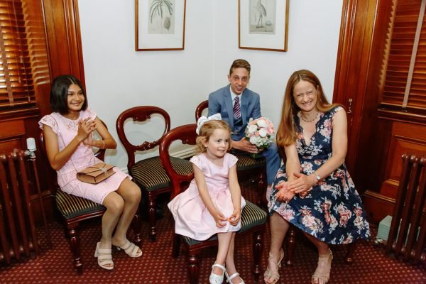 Greg and Pat's wedding day in Melbourne, frame 040