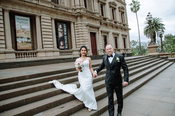 Old Treasury Building wedding, Greg and Pat, frame 074