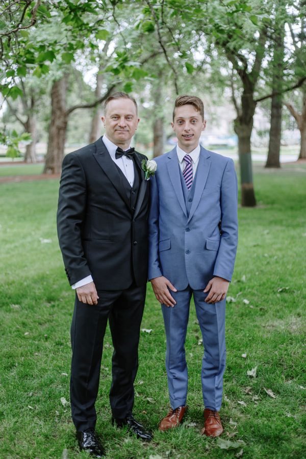 Greg and Pat's wedding day in Melbourne, frame 115
