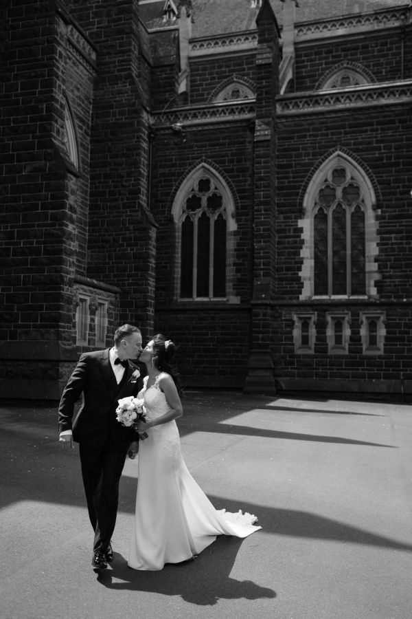 Greg and Pat's wedding day in Melbourne, frame 136