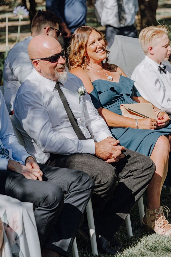 Amy and Brandon's wedding day in Kialla West, frame 070
