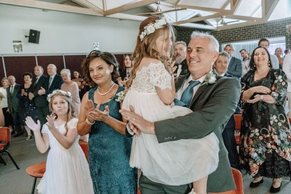 Mia and Nathan's wedding day in Pialligo, frame 061