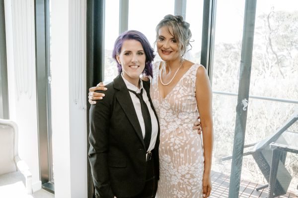 Wedding photograph 012 from Jen and Ben's day at Portsea Golf Club