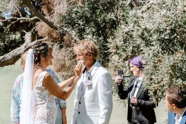 Jen and Ben's wedding day in Portsea, frame 031