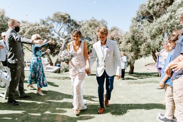 Jen and Ben's wedding day in Portsea, frame 034