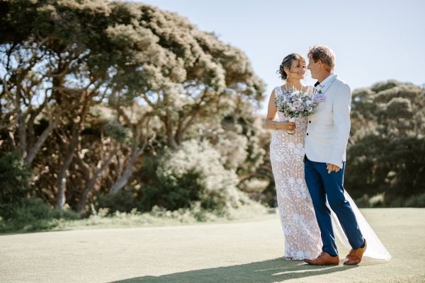 Jen and Ben's wedding day in Portsea, frame 067