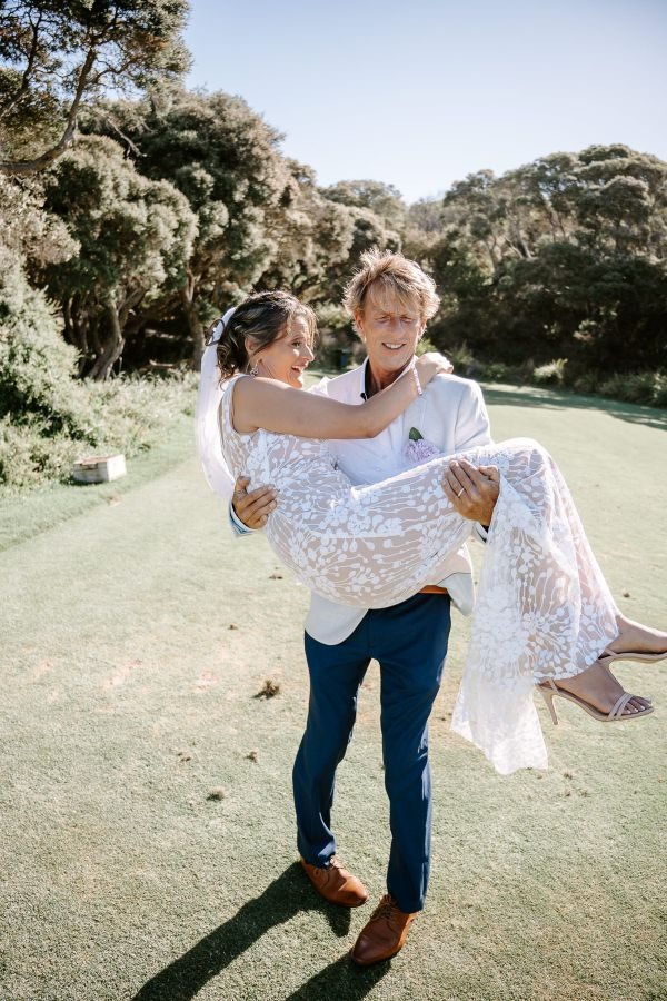 Portsea Golf Club wedding, Jen and Ben, frame 068