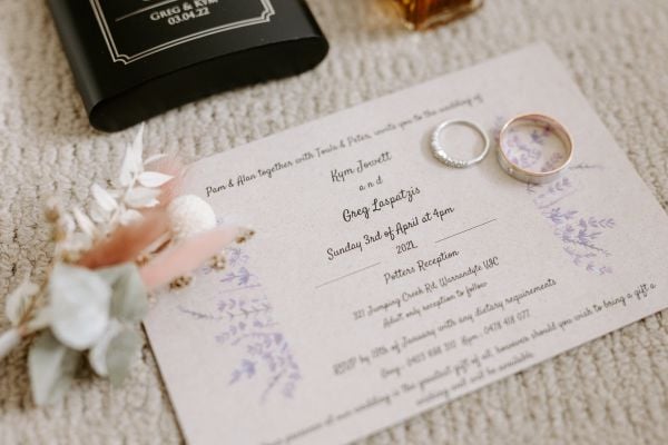 Potters Receptions wedding photo Warrandyte