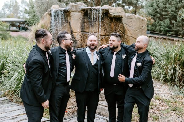 Kym and Greg's wedding day in Warrandyte, frame 067