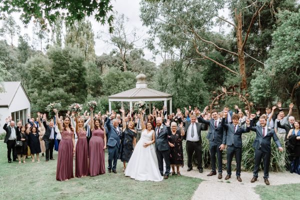 Danielle and Joe's wedding day in Warrandyte, frame 049