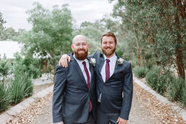 Danielle and Joe's wedding day in Warrandyte, frame 064
