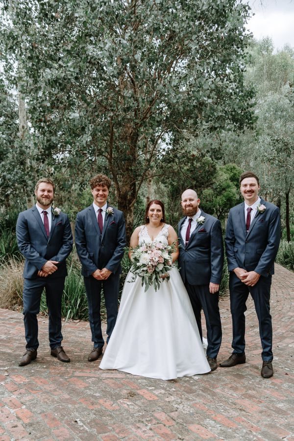 Danielle and Joe's wedding day in Warrandyte, frame 067