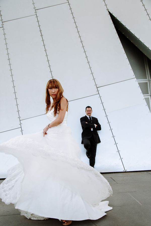 The couple's pre-wedding session in Melbourne, frame 005