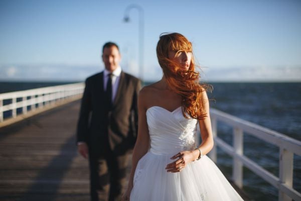 The couple's pre-wedding session in Melbourne, frame 008