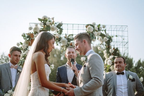 Georgia and Michael's wedding day in St Kilda, frame 101