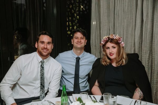 Georgia and Michael's wedding day in St Kilda, frame 218