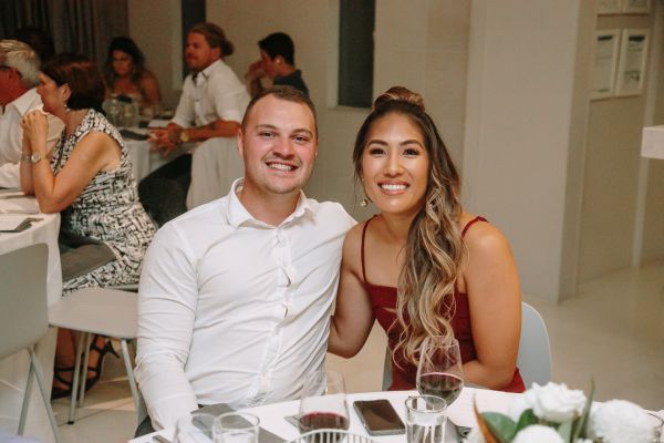 Georgia and Michael's wedding day in St Kilda, frame 233