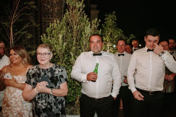 Georgia and Michael's wedding day in St Kilda, frame 326