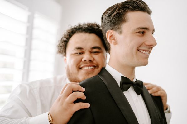 Rachel and Jacob's wedding day in Kiama, frame 013