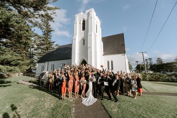 Wedding photograph 054 from Rachel and Jacob's day at Kiama Anglican Church